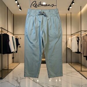 Reitmans, Regular Ankle Pants – Sage Green – Cotton Stretch, Size 20 Reg